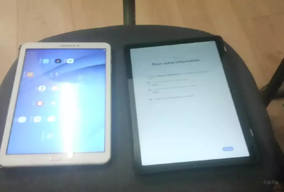 Réparation Tablette Samsung (Transfert entre deux tablettes.)